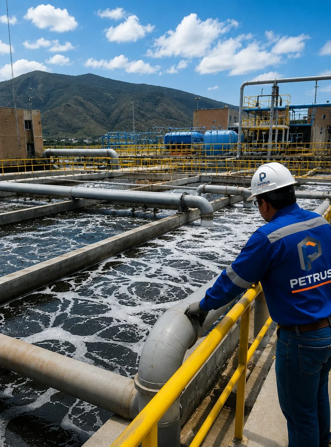 Instalación de redes de saneamiento industrial — PETRUS Perú